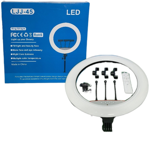 Anillo de Luz MZG de Alta Calidad para <span class=keywords><strong>YouTube</strong></span>/Video/Maquillaje/Fotografía, Control Remoto, Temperatura de Color Ajustable - Product Image 4