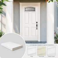 Puertas Interiores para Casas con Marcos 6-916, Extensión de Jamb de 1.25, Puertas de Madera para Interiores de Casas con Marco Simple