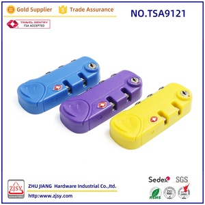 TSA9121 <span class=keywords><strong>007</strong></span> ตัวล็อครหัสแบบผสมพลาสติกที่ได้รับการรับรองจาก <span class=keywords><strong>TSA</strong></span> สำหรับกระเป๋าเดินทาง อุปกรณ์เสริมเพื่อความปลอดภัยในการเดินทางสำหรับกล่องเครื่องมือและกระเป๋าเดินทาง - Product Image 4