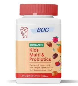 OEM/ODM Probiotic Gummies for Kids - 120 Gummies, 94.5% Real Fruit Dr Formulated Probiotics, Probiotic Supplement for Kids