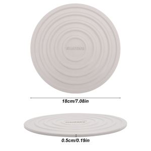 <b>Large</b> Silicone Ripple Heat Resistant <b>Mat</b> Non-Slip Hot Pad for Kitchen Table Pot Bowl Cup Trivet Easy to Clean Durable Coaster - Product Image 2