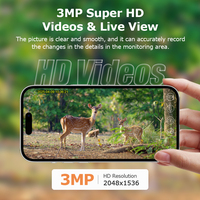 Caméra solaire WiFi CONDA 3MP avec suivi automatique, audio bidirectionnel, grand angle, 7800mAh, IP66, carte mémoire, Cloud, CMOS, extérieur