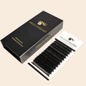 Extensions de cils Hallyu Wave Volume Plump Wispy K Drama Bold Defined Eye 16mm Fan Meet K Pop Stage Live Concert Tour - Product Image 5