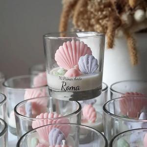 Bougies parfumées créatives et uniques en forme de coquillage, inspirées de l'océ<span class=keywords><strong>an</strong></span>, en cire de soja pure, faites à la main, pour cadeaux – Vente chaude sous marque privée - Product Image 3