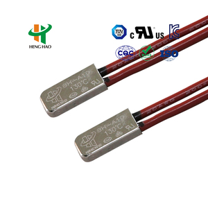 Interruptor térmico bimetálico, interruptor de proteção térmica BW-A1D250v 5a-16a 50-150c - Product Image 1