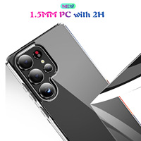 Coque de téléphone antichoc en cristal transparent pour Samsung Galaxy S25 Ultra Egde S24 S22 S23 S21 FE Plus A73 A53 A42 A54 A52 Couverture en acrylique