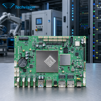 Tarjeta de Videoconferencia Techvision 3356A SBC RK3588 con Salida Multipantalla EDP MIPI-DSI USB GbE WiFi6 para Señalización Digital y Reuniones