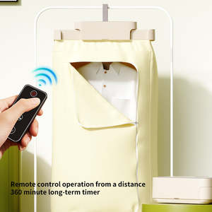 Sèche-linge mural électrique rétractable, design pliable et peu encombrant, séchoir portable pour la maison, le dortoir ou les voyages - Product Image 4