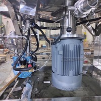 Homogénéisateur sous vide en acier inoxydable 316 de qualité alimentaire émulsifiant homogénéisateur sous vide à chauffage électrique mélangeur pour la fabrication de mayonnaise