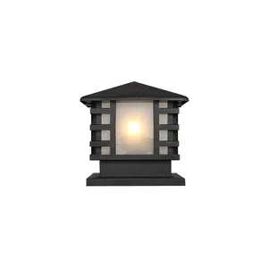 2019 Antique Lampe de Jardin A Mené La Lumière De Pilier