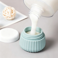 Ensemble de bouteilles de voyage en silicone de qualité alimentaire, anti-fuite, compressibles, portables, pour ranger les cosmétiques, les médicaments, les articles de toilette, pour les voyages en plein air