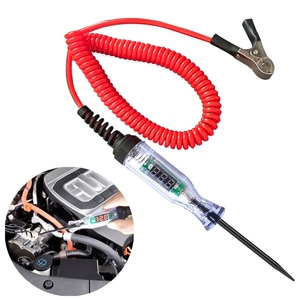 Testeur de <span class=keywords><strong>circuit</strong></span> automobile 5-120V <span class=keywords><strong>avec</strong></span> sonde de diagnostic alimentée par batterie et stylo de test pour voitures - Product Image 5
