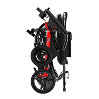 Fauteuil roulant électrique ultra-léger en alliage de magnésium BC-EM806, 11,2 kg, idéal pour les personnes âgées et les déplacements en extérieur – Vente Flash