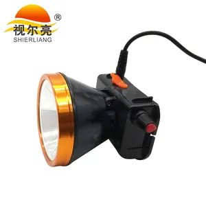 户外狩猎可充电IP65 LED矿工头helmet灯，搜索防水移动Led头灯