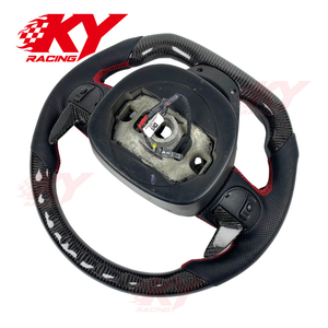 Accesorios para coche Volante deportivo de fibra de carbono para Jeep 2014-2021 Grand Cherokee S SRT Trailhawk - Product Image 4