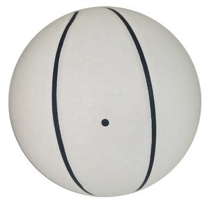 Usine personnalisée nouveau design Outdoor marque Basketball à vendre tout <span class=keywords><strong>basket</strong></span> blanc ligne noire taille 7 TPU - Product Image 6
