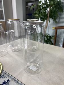 330ml Durable Transparent PET <strong>Can</strong> For Beverage Packaging Plastic Jar With Soda Cap Aluminum <strong>Seal</strong> - Product Image 5