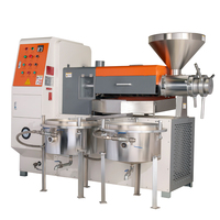 Presse à huile automatique en bois pour arachides, sésame, olives, soja - Haute capacité 20 kg/h, écologique, pour les petites entreprises