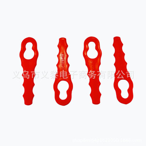 Rotary Lawnmower Blades L70 Gourd Shaped Plastic Manual Push Reel Mower Parts Red Orange Yellow - Product Image 5