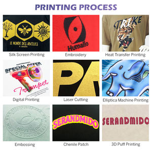 T-shirt de haute qualité 210GSM 100% coton T-shirt Streetwear vierge surdimensionné pour l'image de marque des hommes - Product Image 6