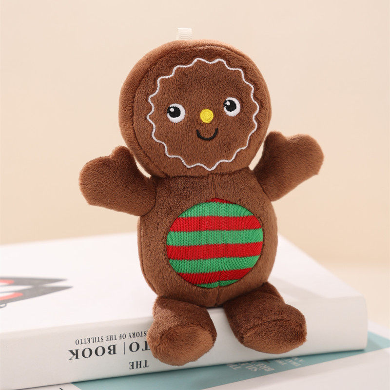 Striped gingerbread man 15cm