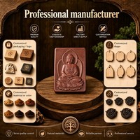 Pendentif d'aromathérapie en bois personnalisé, parfums originaux traditionnels, vente chaude, du fabricant