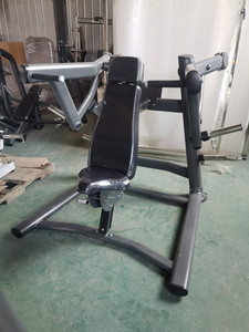 Équipement de fitness professionnel pour salle de sport, machine de musculation réglable à charges par broches en acier, <span class=keywords><strong>presse</strong></span> à épaules assise - Product Image 4