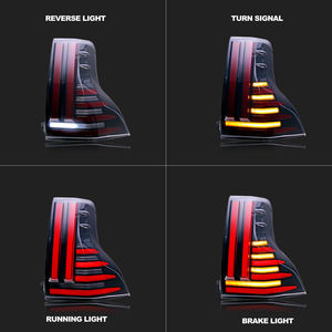 Lámpara trasera de coche modificada, luz trasera Led, luz trasera para <span class=keywords><strong>Toyota</strong></span> <span class=keywords><strong>Prado</strong></span> LC150 2010-2021 para <span class=keywords><strong>LEXUS</strong></span> <span class=keywords><strong>GX</strong></span> <span class=keywords><strong>460</strong></span> 2014-2020 - Product Image 5