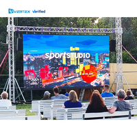 Pantalla LED de Alquiler para Eventos en Escenarios Exteriores Personalizada, Panel de Video Wall LED P2.6 P2.9 P3.91, 500*1000mm 500*500mm