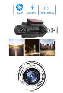 3 Inch <b>IPS</b> Dashboard Dual Lens HD 1080P Touch Screen LCD Dash Camera Night Vision Black <b>Box</b> Driving Recorder for Toyota Cars - Product Image 1