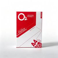 Papel de Copia Blanco A4 de Alta Calidad, 80g, Alta Blancura, Excelente, 500 Hojas, Papel de Copia A4 para Oficina