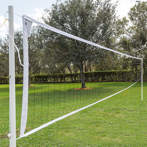 <span class=keywords><strong>Filet</strong></span> <span class=keywords><strong>de</strong></span> <span class=keywords><strong>volley</strong></span>-ball, forme cellulaire carrée, dimensions : 9,5 m, <span class=keywords><strong>filet</strong></span> <span class=keywords><strong>de</strong></span> <span class=keywords><strong>volley</strong></span>-ball en PE pour entraînement scolaire en salle - Product Image 5