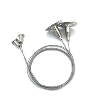 Pince de câble personnalisée pour montage au plafond Suspension de câble en acier Kit de câble suspendu Kits de suspension