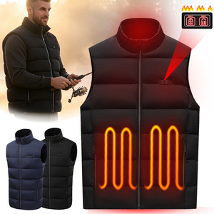 <span class=keywords><strong>Gilet</strong></span> Riscaldato USB Ricaricabile <span class=keywords><strong>con</strong></span> Logo Personalizzato, <span class=keywords><strong>Giacca</strong></span> Senza Maniche Invernale, Scaldacorpo Elettrico da <span class=keywords><strong>Uomo</strong></span> <span class=keywords><strong>con</strong></span> Batteria - Product Image 1