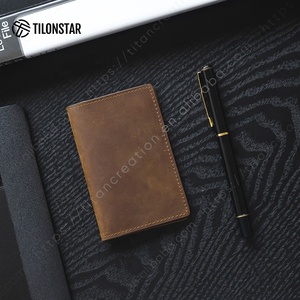 TILONSTAR TVW104P Venta al por mayor de cuero genuino con bloqueo RFID Wallet Bifold Slimline Credit Holder para negocios - Product Image 6