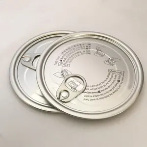 Aluminum Easy Open Lid Easy Open Top End Can Lid