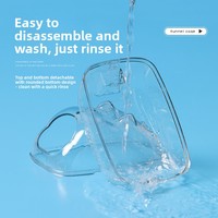 Toilette pour hamster, bac à urine spécial anti-odeur pour hamster d'or, transparent, anti-éclaboussures, écologique, réutilisable