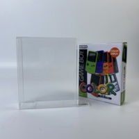 Étui de protection universel carré portable en acrylique avec fermeture magnétique pour la préservation des jeux Game Boy, N64, SNES