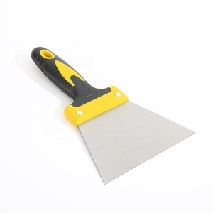 Espátula <span class=keywords><strong>de</strong></span> Acero Inoxidable Flexible <span class=keywords><strong>Tipo</strong></span> Cuchillo Plano con Mango <span class=keywords><strong>de</strong></span> Goma, Hoja <span class=keywords><strong>de</strong></span> 0.45mm <span class=keywords><strong>para</strong></span> Alisar Paneles <span class=keywords><strong>de</strong></span> Yeso y Acabado <span class=keywords><strong>de</strong></span> Pintura en <span class=keywords><strong>Paredes</strong></span> - Product Image 3