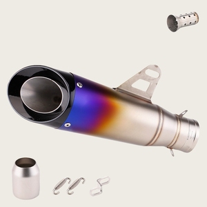 Tubo de Escape, Apto para NINJA400, 650, R3, CFMoto 250SR, Piezas de Modificación de Tubo de Escape, Tubo de Escape con Sección Trasera Inclinada - Product Image 6