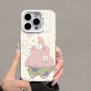 Prezzo di fabbrica resistente a goccia <span class=keywords><strong>Spongebob</strong></span>/<span class=keywords><strong>Patrick</strong></span> TPU custodia per telefono cellulare per iPhone 16 Pro Max 15 14 12 Pro Max - Product Image 4