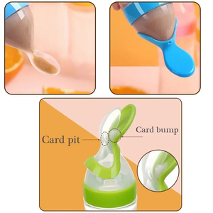 Chupete de alimentación <span class=keywords><strong>para</strong></span> bebé, botella de alimentación con cuchara - Product Image 3