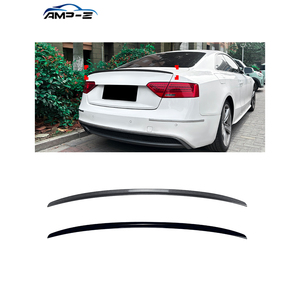 AMP-Z <span class=keywords><strong>A5</strong></span> ABS materiale lucido alettone posteriore nero per Audi <span class=keywords><strong>A5</strong></span> 8T coupé 2007-2016 accessori auto - Product Image 1