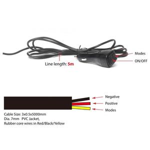 Emark SAE j845, CISPR 25, ECE R65, R10, IP67 cực kỳ 24 30 42 48 54 60 72 inch thanh đèn <span class=keywords><strong>LED</strong></span> cảnh báo mỏng - Product Image 5