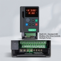 Variateur de fréquence vectoriel triphasé 0,75-3KW 380V IP20 pour compresseur, prix usine, entraînement AC VFD