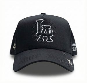 En Stock Gorra Original Junior H con Forro de Satén, Gorras de Béisbol Vintage Bordadas, Gorras De <span class=keywords><strong>Rich</strong></span> Forever El Barbas Hat 31 - Product Image 6