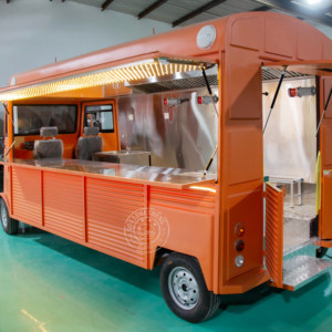 El camión de comida eléctrico más popular y el remolque de comida Pizza Remolque de comida rápida Restaurante Café Remolque de hielo - Product Image 4