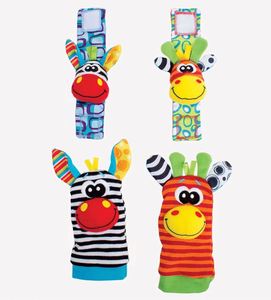 Jouets hochets pour bébés de 0 à 12 mois : chaussettes animaux, hochets de poignet, chaussettes de pied pour bébé, hochets de poignet insectes, chaussettes pour tout-petits, jouets sucettes - Product Image 6