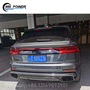 ¡Alta calidad! Q8-alerón delantero de carbono para coche, difusor trasero, estilo ABT, Q8 a abt - Product Image 6