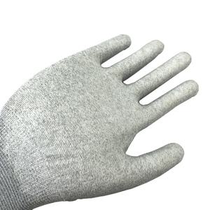 NMsafety <span class=keywords><strong>ESD</strong></span> PU перчатки производитель нейлоновые антистатические перчатки сенсорный экран автомобильные перчатки - Product Image 5